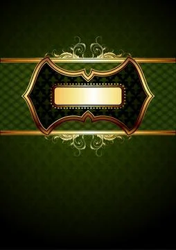 Ornate frame Illustrazione stock