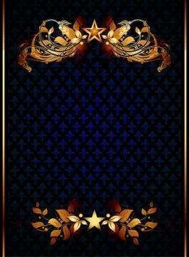 Ornate frame Illustrazione stock