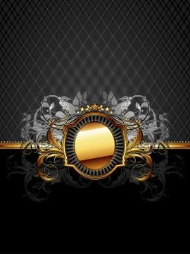 Ornate frame Stock Illustration