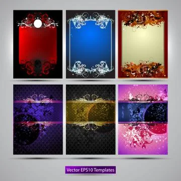 Ornate frames 스톡 일러스트