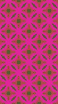 Ornate geometric pattern and abstract colored background Stock Illustration