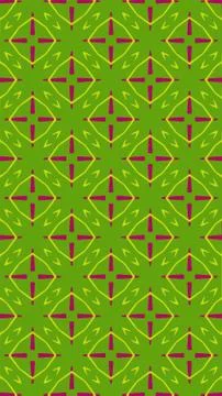 Ornate geometric pattern and abstract colored background Stock Illustration