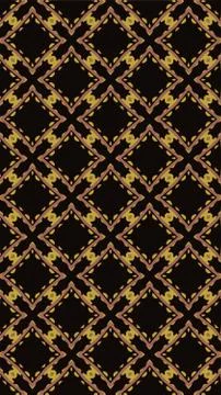 Ornate geometric pattern and abstract colored background Stock Illustration