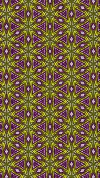 Ornate geometric pattern and abstract colored background Stock Illustration