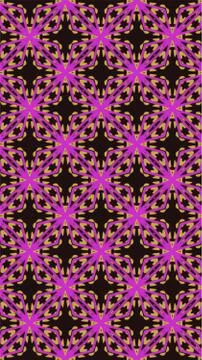 Ornate geometric pattern and abstract colored background Illustrazione stock
