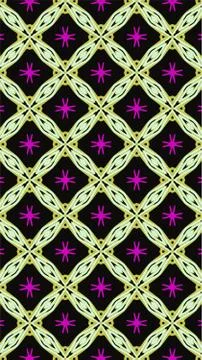 Ornate geometric pattern and abstract colored background Stock Illustration