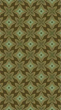 Ornate geometric pattern and abstract colored background Illustrazione stock