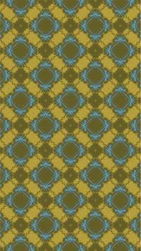 Ornate geometric pattern and abstract colored background Stock Illustration