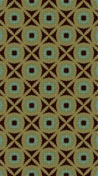 Ornate geometric pattern and abstract colored background Stock Illustration