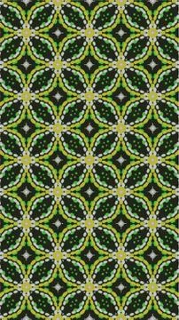 Ornate geometric pattern and abstract colored background Stock Illustration