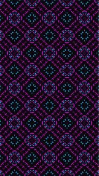 Ornate geometric pattern and abstract colored background Stock Illustration