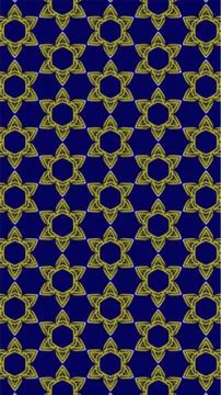 Ornate geometric pattern and abstract colored background Stock-Illustration