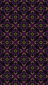 Ornate geometric pattern and abstract colored background Stock Illustration