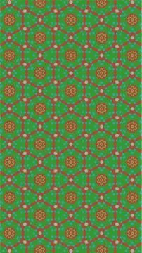 Ornate geometric pattern and abstract colored background Stock Illustration
