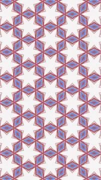 Ornate geometric pattern and abstract colored background Stock Illustration