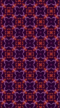 Ornate geometric pattern and abstract colored background Stock Illustration