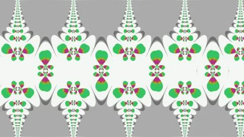 Ornate geometric pattern and artfully abstract multicolored background Stock Illustration