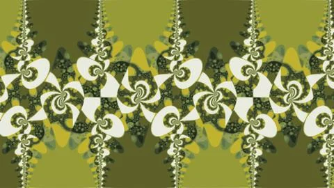 Ornate geometric pattern and artfully abstract multicolored background Stock Illustration