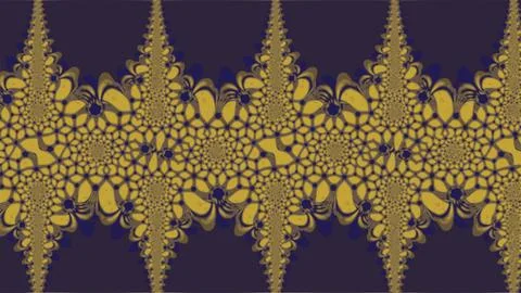 Ornate geometric pattern and artfully abstract multicolored background Stock Illustration