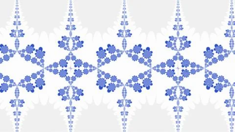 Ornate geometric pattern and artfully abstract multicolored background Stock Illustration