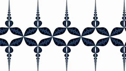 Ornate geometric pattern and artfully abstract multicolored background Illustrazione stock