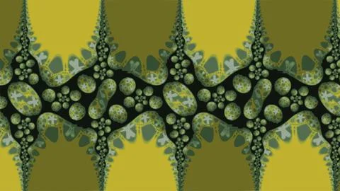 Ornate geometric pattern and artfully abstract multicolored background Illustrazione stock
