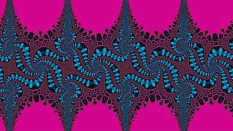 Ornate geometric pattern and artfully abstract multicolored background Stock Illustration