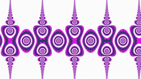 Ornate geometric pattern and artfully abstract multicolored background Stock Illustration