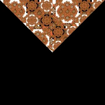 Ornate Geometric Pattern Stock Illustration