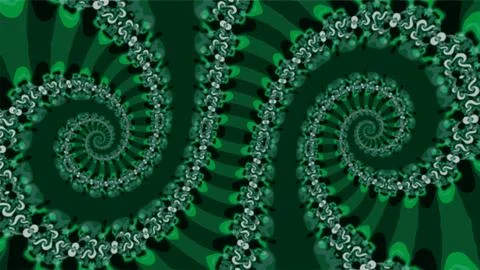 Ornate geometric wide pattern and artfully abstract multicolored background Stock Illustration