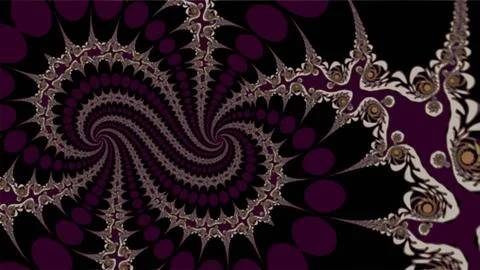 Ornate geometric wide pattern and artfully abstract multicolored background Stock Illustration
