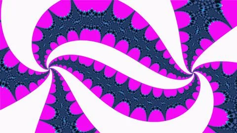 Ornate geometric wide pattern and artfully abstract multicolored background Stock Illustration