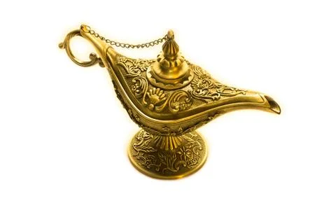 Ornate Magic lamp Stock Photos