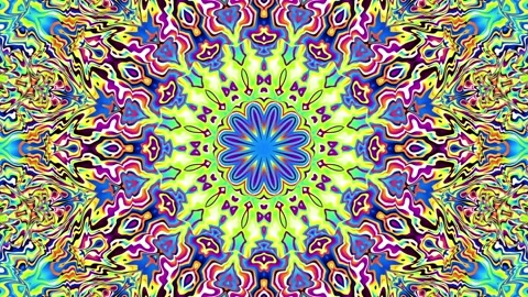 Ornate mandala loop background Video stock 103203159