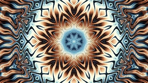 Ornate mandala loop background Video stock 137188512