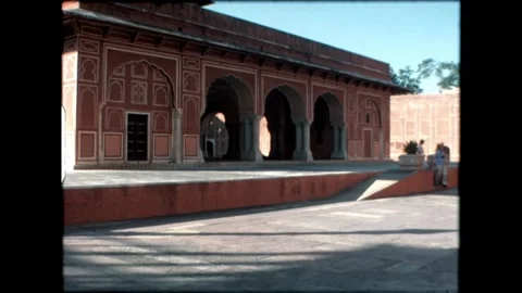 Ornate Palace Pavilion Stock Footage 276293229