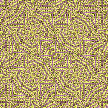 Ornate Pattern Digital art collage technique modern ornate chic baroque se... Stock Photos