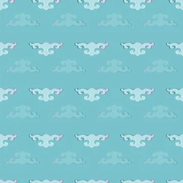 ORNATE PATTERN WITH FLORAL ELEMENTS Illustrazione stock