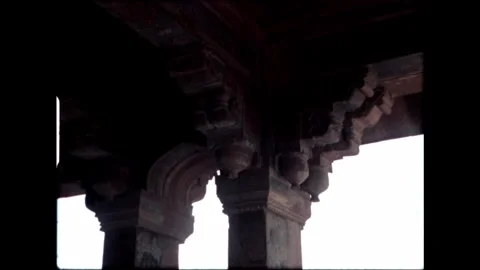 Ornate Pillars Stock Footage 276292833