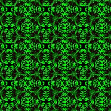 Ornate Seamless Pattern Abstract Art Stock Illustration