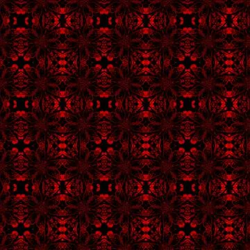 Ornate Seamless Pattern Abstract Art Stock-Illustration