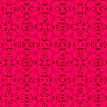 Ornate Seamless Pattern Abstract Art Stock-Illustration