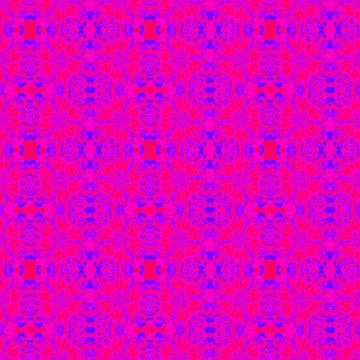 Ornate Seamless Pattern Abstract Art Stock-Illustration