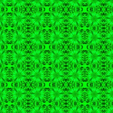 Ornate Seamless Pattern Abstract Art Stock Illustration