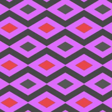 Ornate Seamless Pattern Abstract Art Stock Illustration