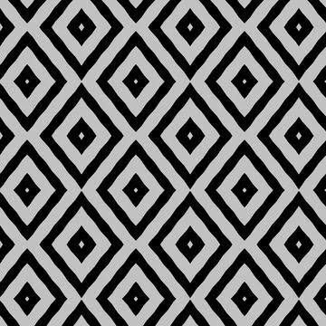 Ornate Seamless Pattern Abstract Art Stock Illustration