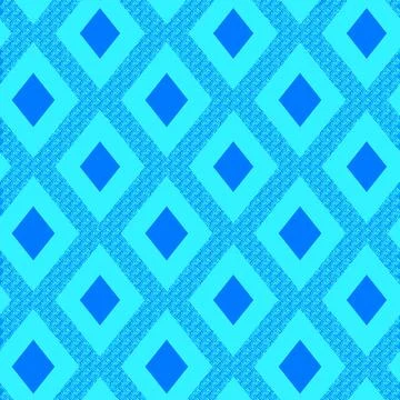 Ornate Seamless Pattern Abstract Art Stock Illustration