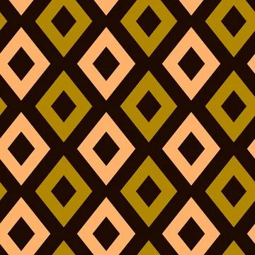 Ornate Seamless Pattern Abstract Art Stock Illustration