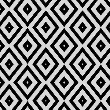 Ornate Seamless Pattern Abstract Art Illustrazione stock