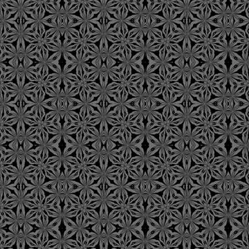 Ornate Seamless Pattern Abstract Art イラスト素材